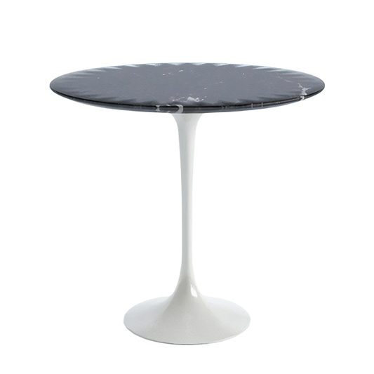 Tulip Marble Round or Oval Side Table – Saarinen Style, Italian Made