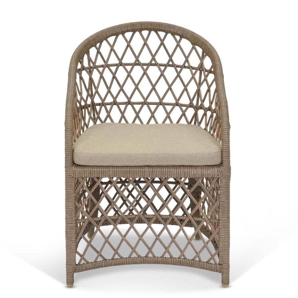 Natural Lynmouth Chair with Seat Pad