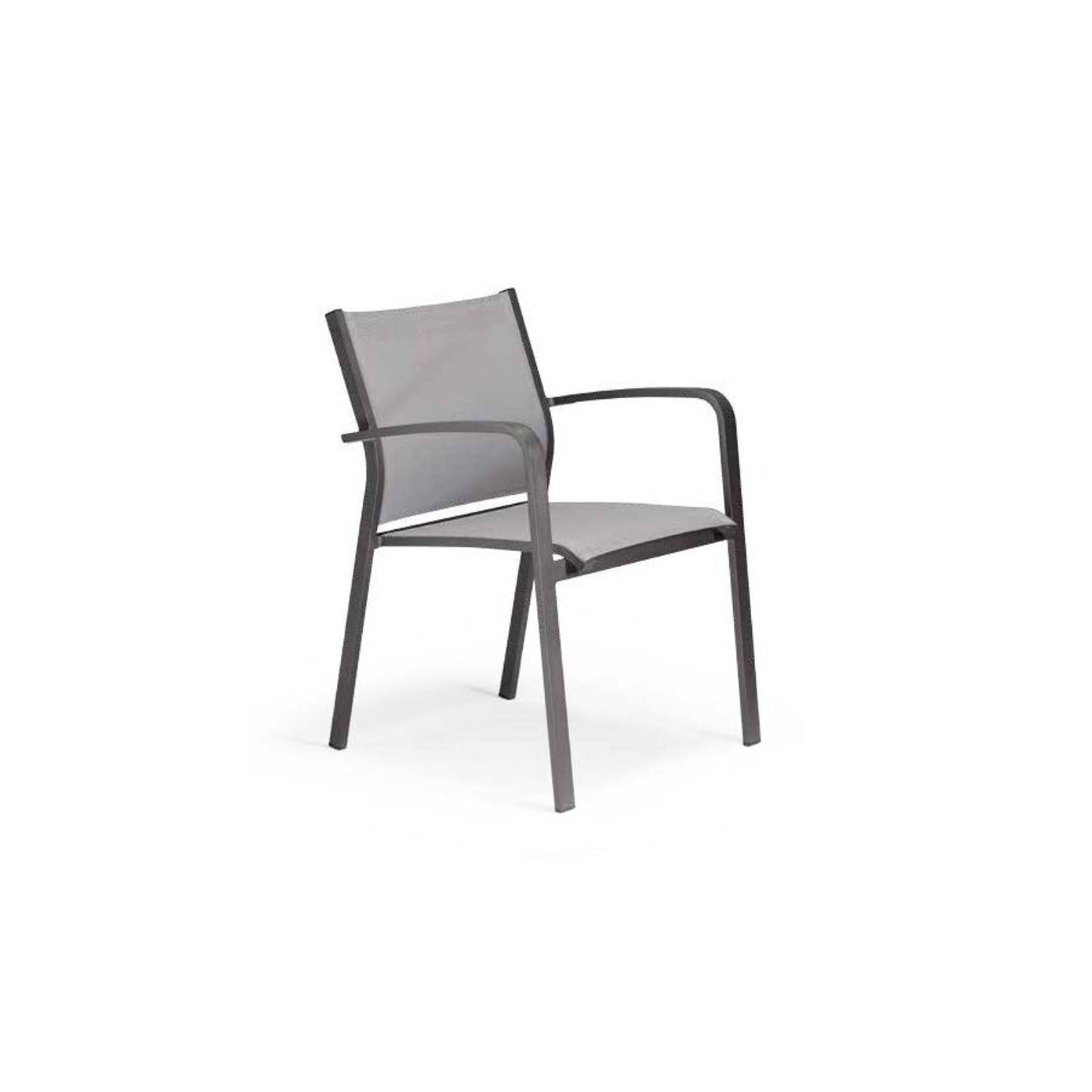 GS 936 Outdoor Dining Armchair – Aluminium & Textilene Garden Chair