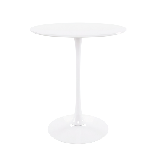 High Round Tulip Bar Table – Saarinen-Inspired, Italian-Made
