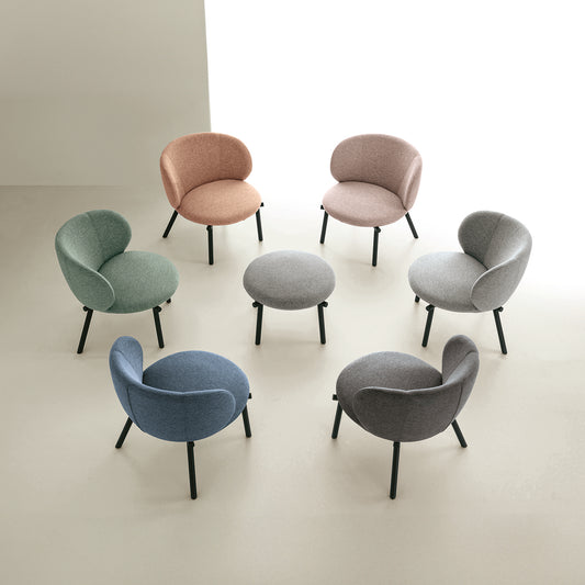 Kyoto Armchair with Recycled Fabric