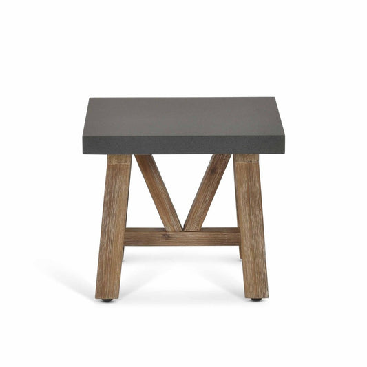 Stylish Chilford Slate Grey Stool
