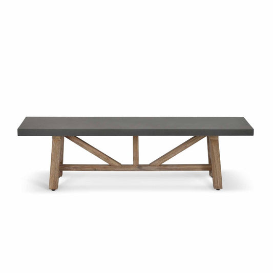 Small Chilford Outdoor or Indoor Grey Bench