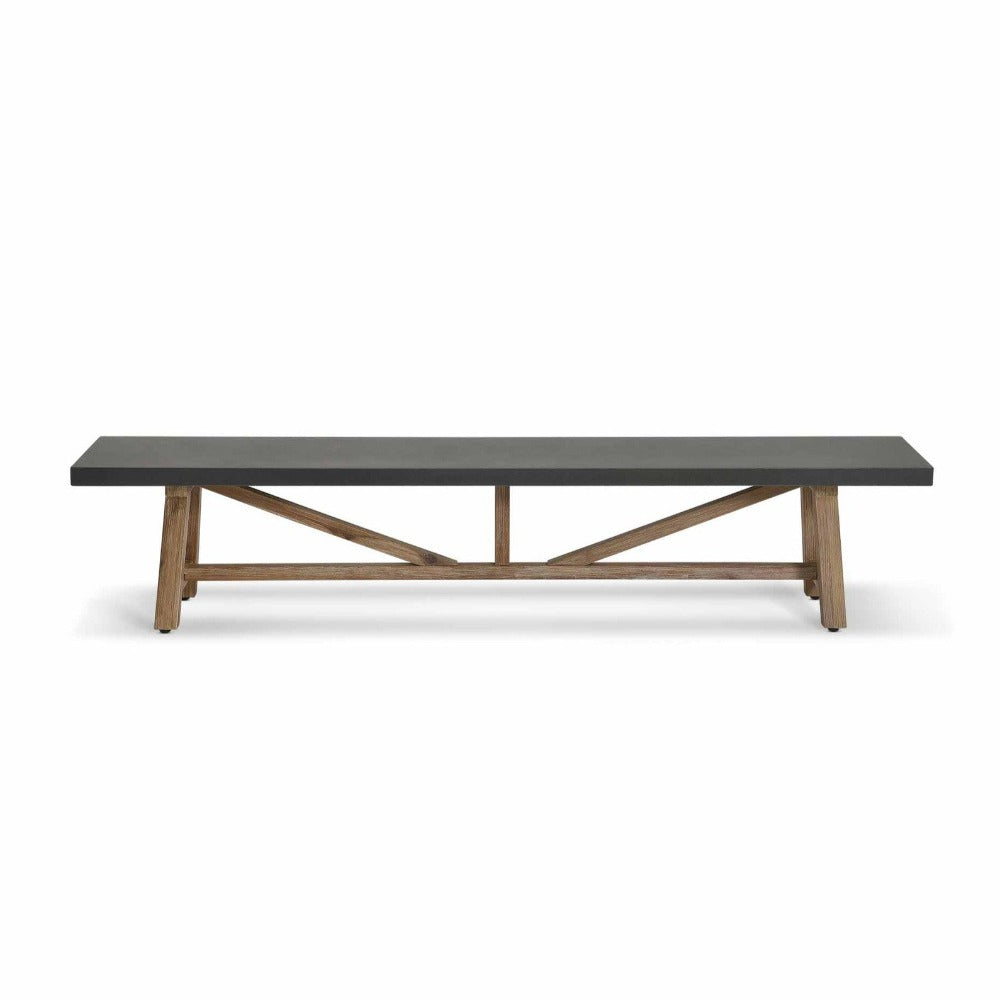 Large Chilford Outdoor or Indoor Grey Bench