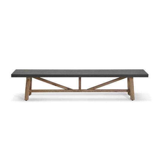 Large Chilford Outdoor or Indoor Grey Bench