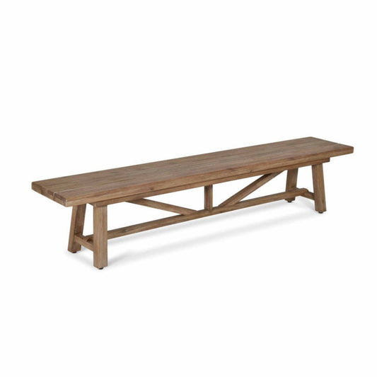 Large Chilford Solid Wood Bench
