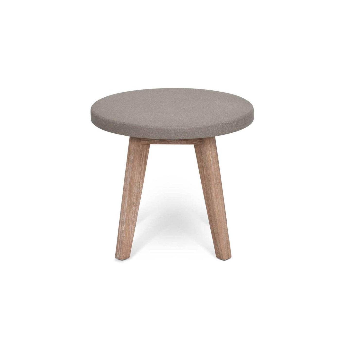 Lynton Round Grey Side Table