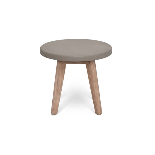 Lynton Round Grey Side Table