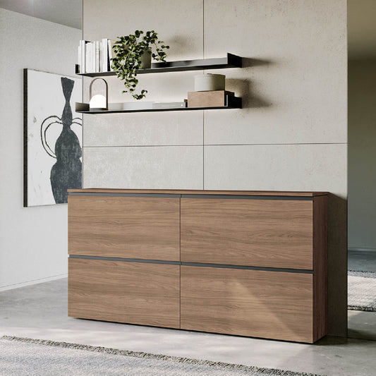 Minima 4-Drawer Shoe Cabinet – Modern Italian Storage Solution