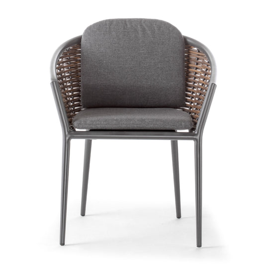 Muses Rope Armchair – Stylish Outdoor Chair with Aluminium Frame & Cushion