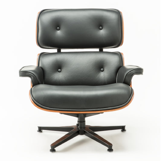 Art. 1800/1801 Vintage Style Armchair with Pouf