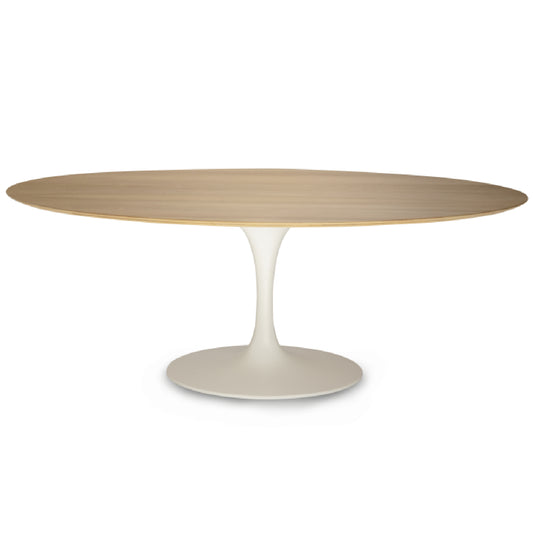 Art. 2002 Oval Dining Table with Wooden Top