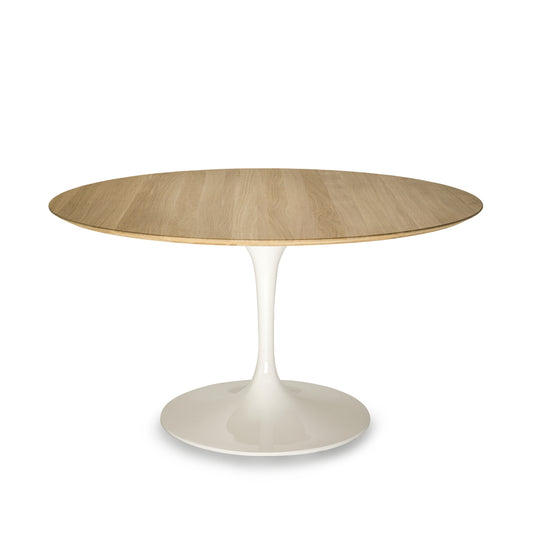 Art. 2007 Tulip Round Dining Table with Solid Wood Top