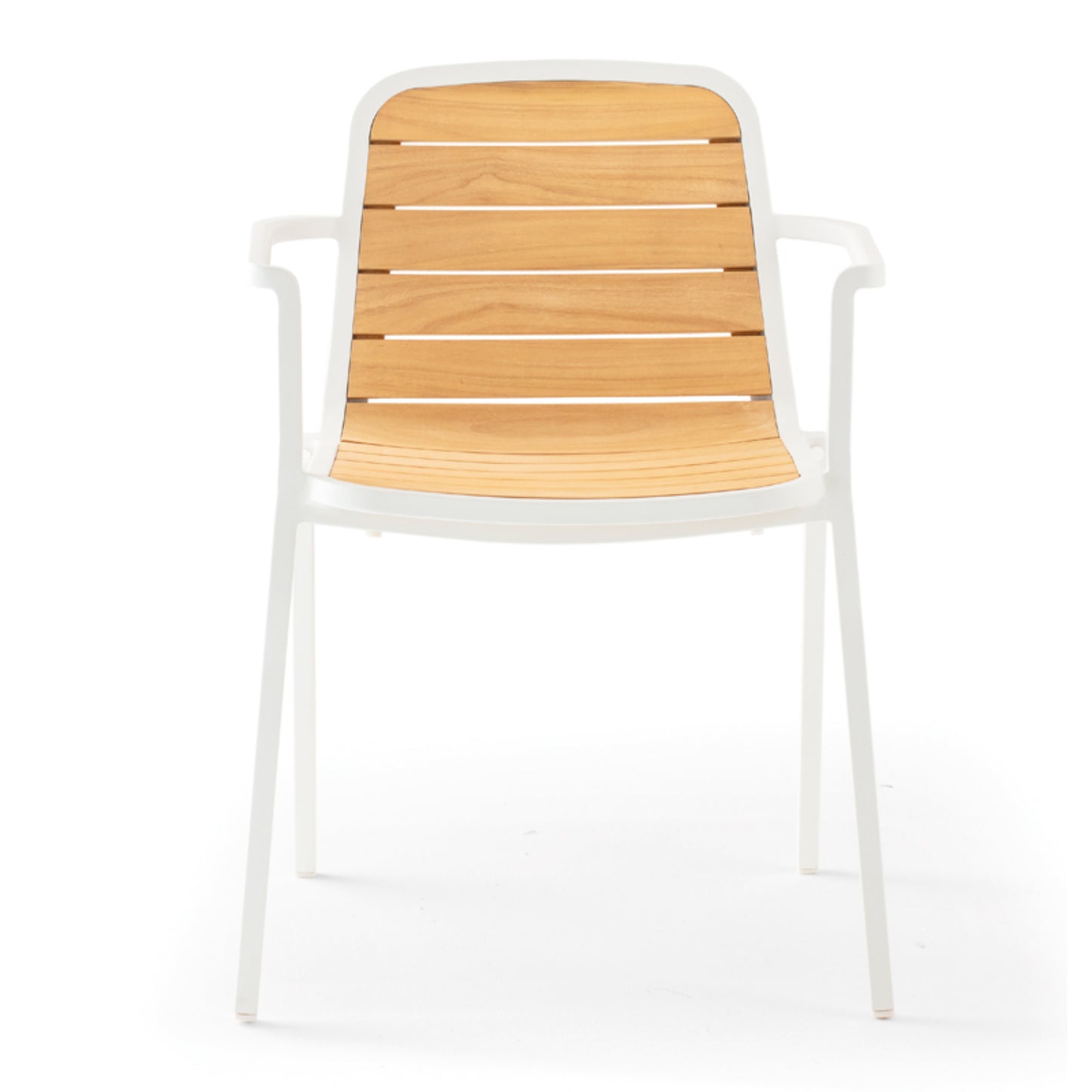 Nida Outdoor Armchair – Teak & Aluminium Garden Seating