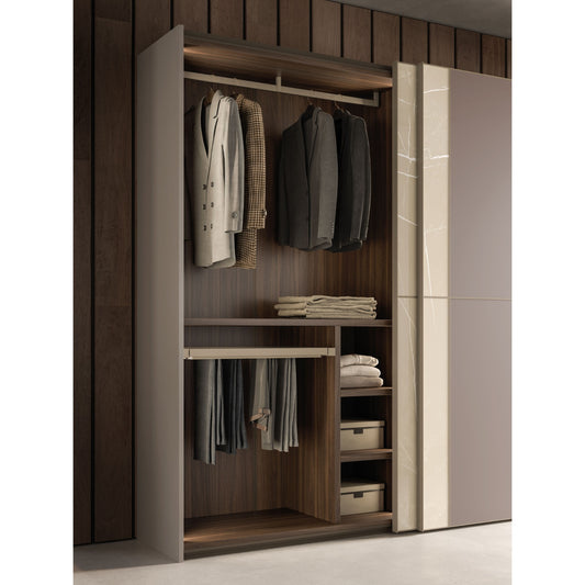 Night 34 Sliding Wardrobe with Frame Cross Doors