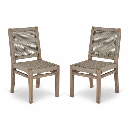Set of 2 Chilford Weatherproof Dining Chairs