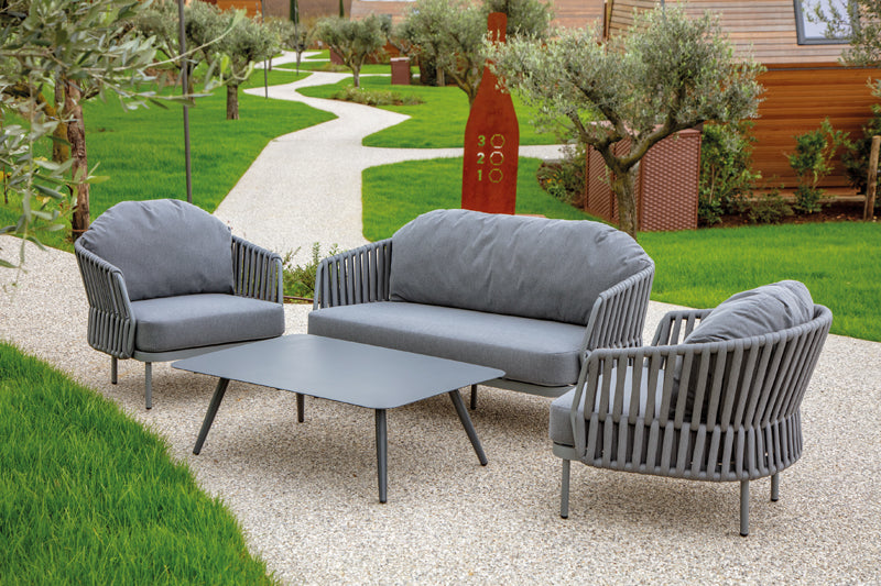 Soho Stackable Aluminium Sofa Set