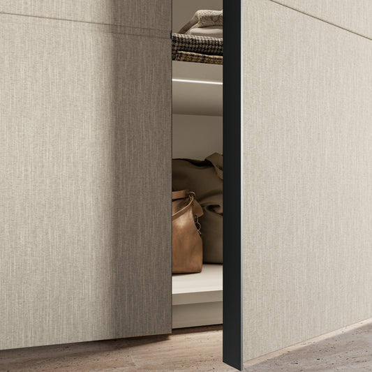 Emotion Up Wardrobe with Tela Hinged Doors