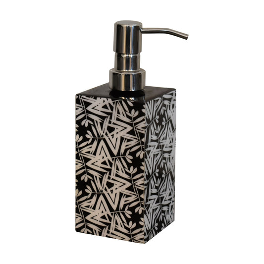 Aztec Print Mango Wood Bathroom Set