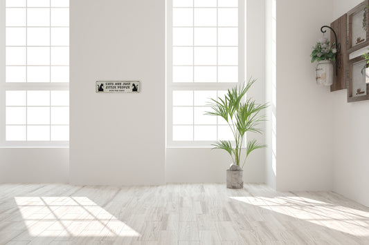 Cats Are Just Little People Plaque by Artisan Furniture