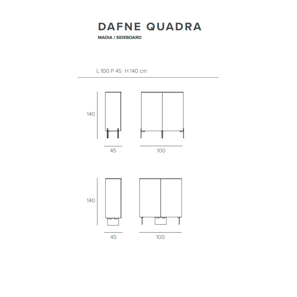 Dafne Quadra Modern Living Room Sideboard