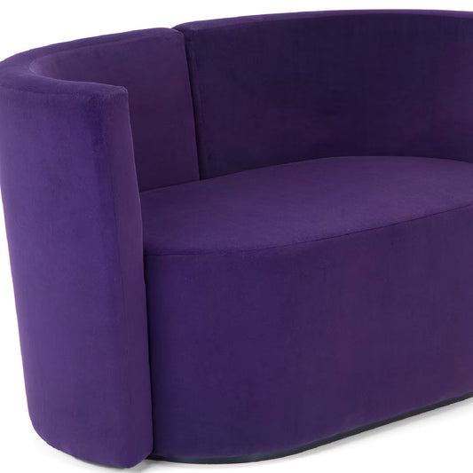 Dalt Cobalt Blue Sofa by Domingo Salotti