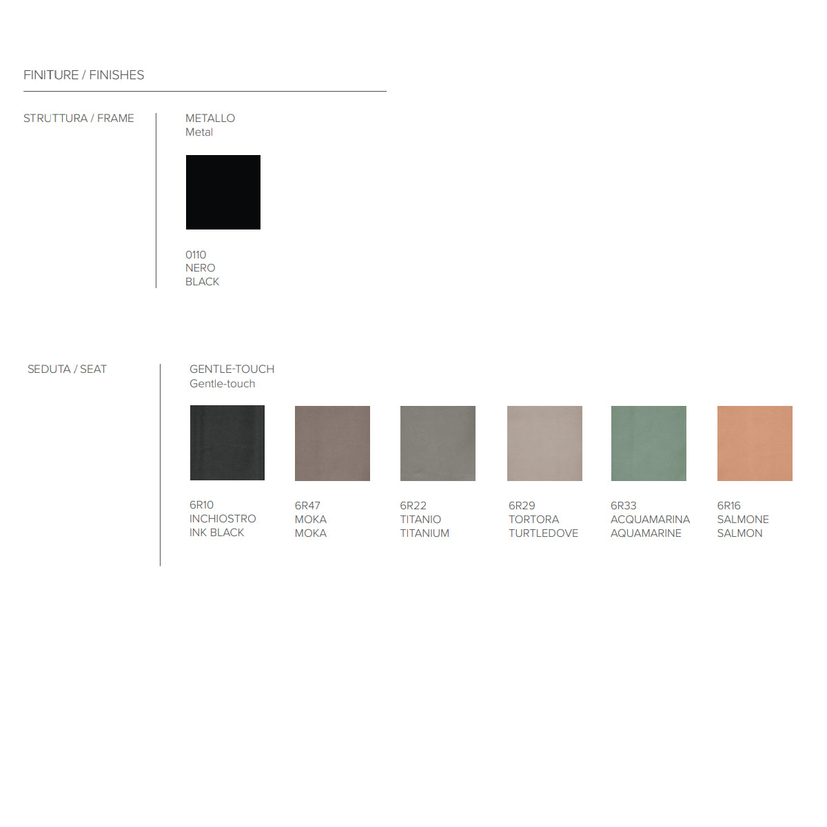 Fusion Chair with Flared Legs