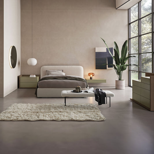 Hari Upholstered Double Bed