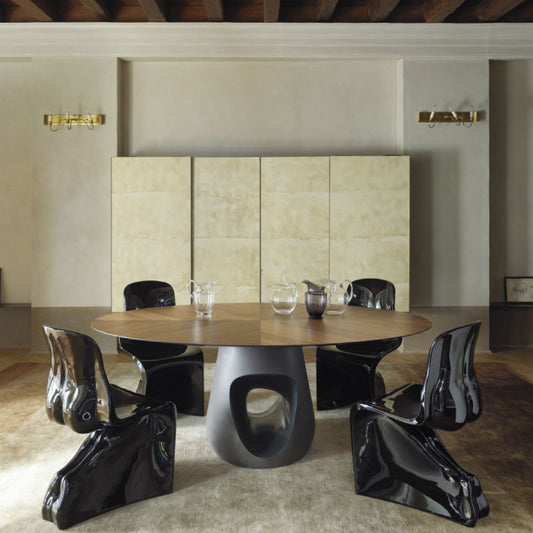 Him & Her Opaque Sedia Chair | Stylish & Durable Outdoor Seating