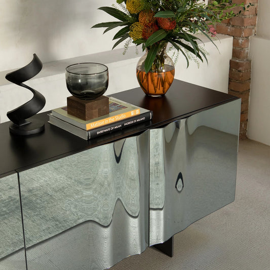 Anemos Sideboard | Mirrored Elegance & Luxury Storage Unit
