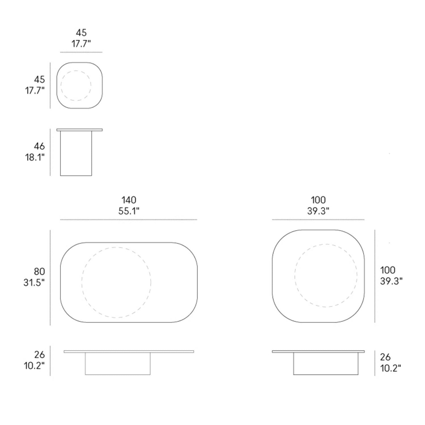 Marina Coffee Table | Italian Elegance & Contemporary Design