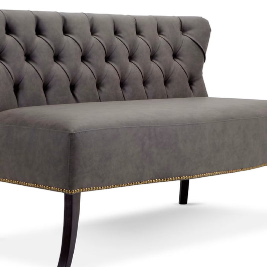 Mork Grey Stylish Sofa by Domingo Salotti