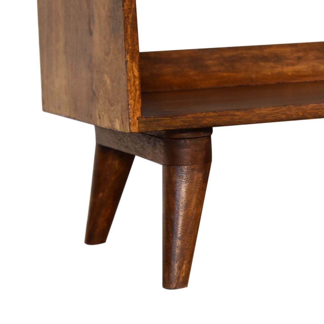 Mud Linen Nordic Wooden Storage Bench