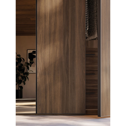 Night 17 Hinged Wardrobe with Noto Doors