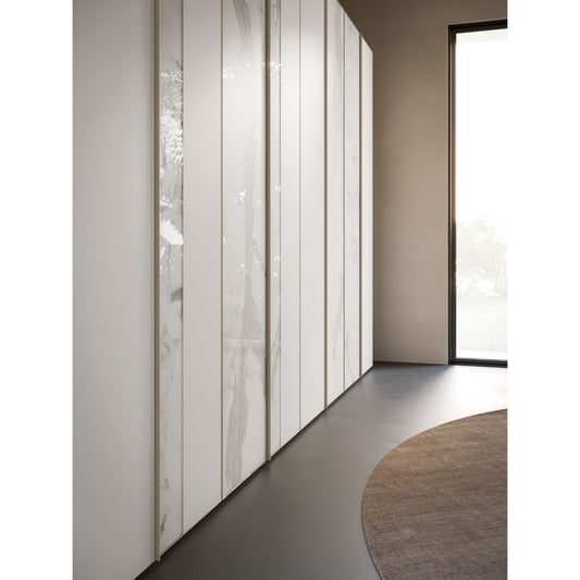 Night 19 Hinged Wardrobe with Noto Vertical Doors