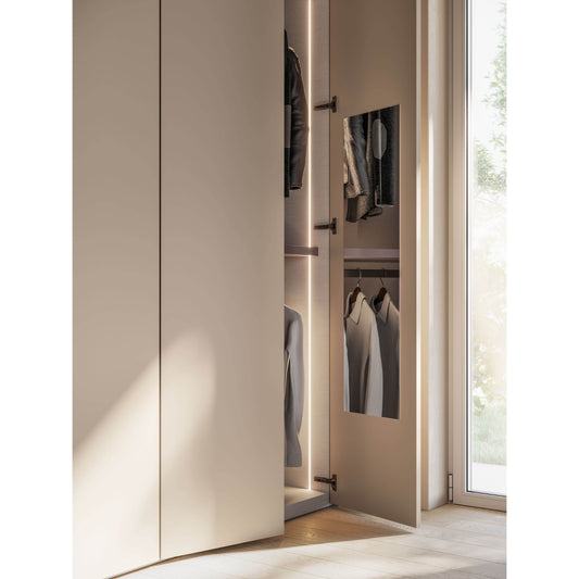 Night 22 Hinged Door Wardrobe with Split Door