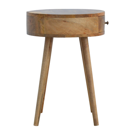 Nordic Circular Shaped Bedside by Artisan Furniture