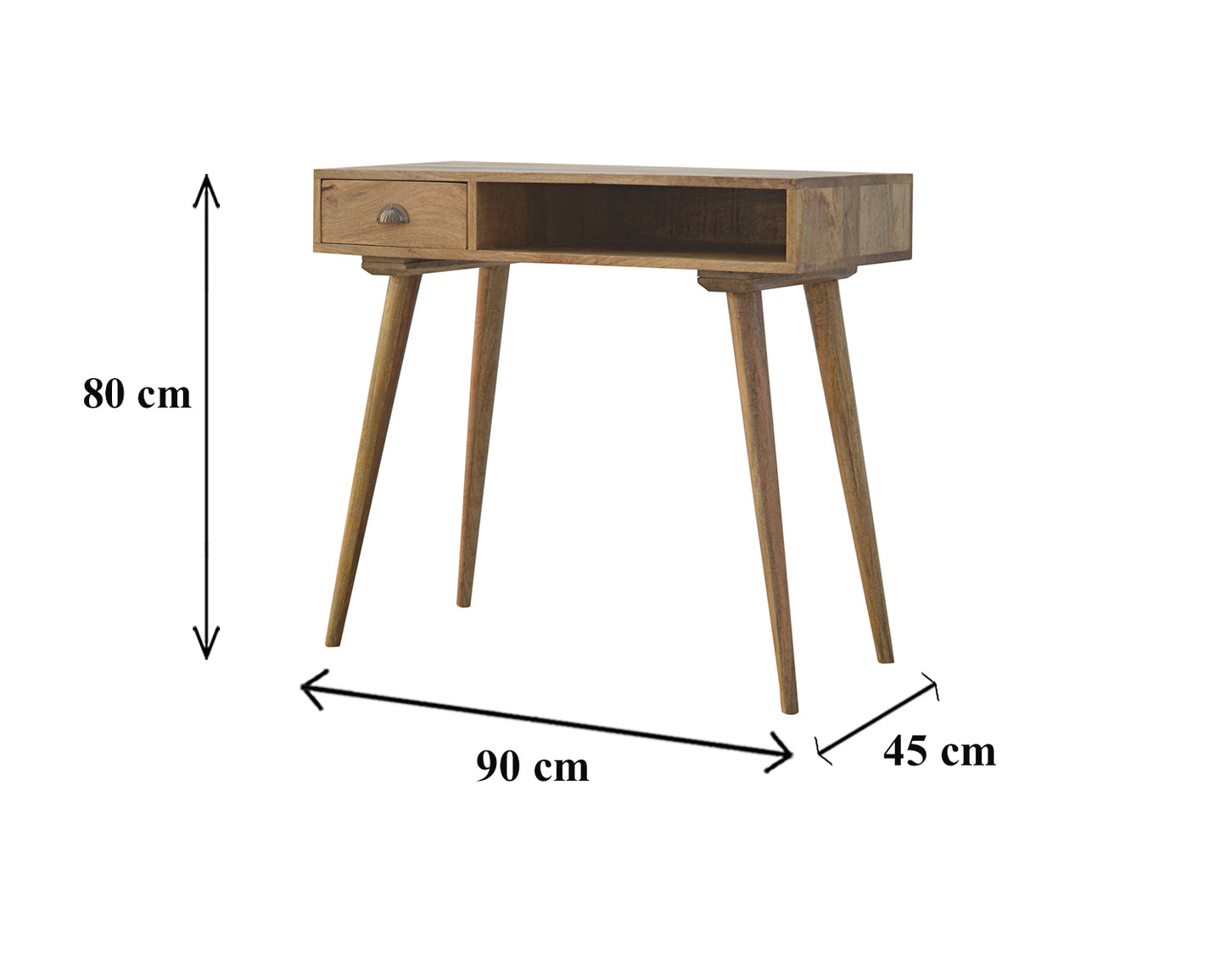 Open Slot Nordic Writing Desk by Artisan Furniture
