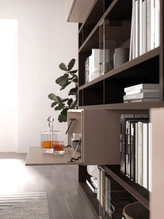 Day 32-23 Logico Bookcase Wall Unit by Orme Design