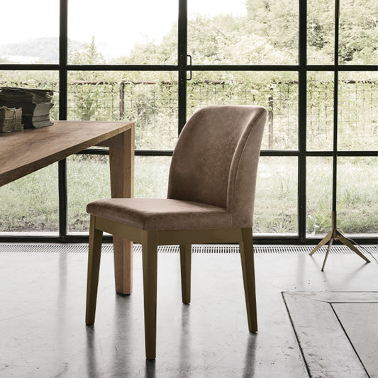 Salisburgo Chair with Wooden Frame