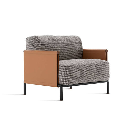 SC2 Armchair with Modern Lounge Chair with Metal Frame & Upholstered Comfort