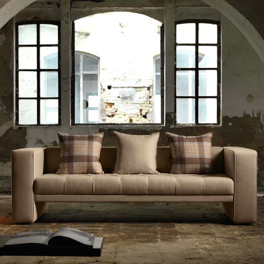 Tubby Beige Sofa by Domingo Salotti