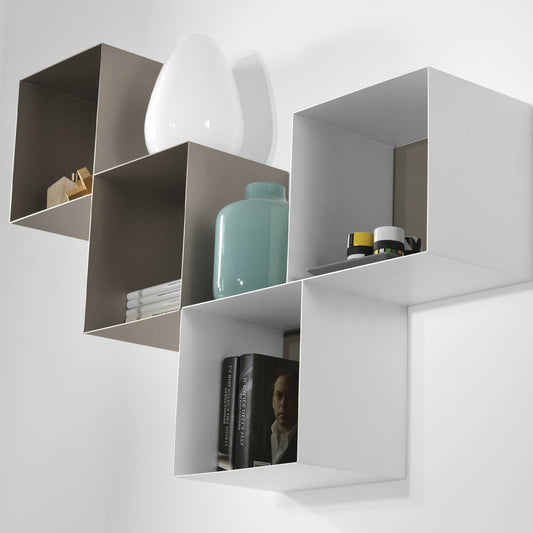 Twin Bookcase 0/77 Composition 02 by Pezzani