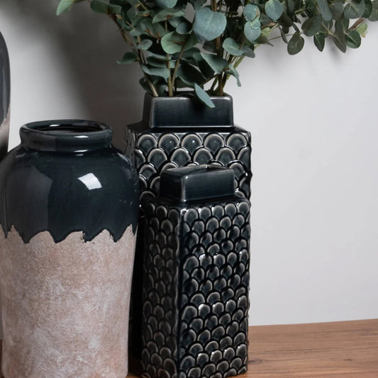 Perugia large rectangular vase