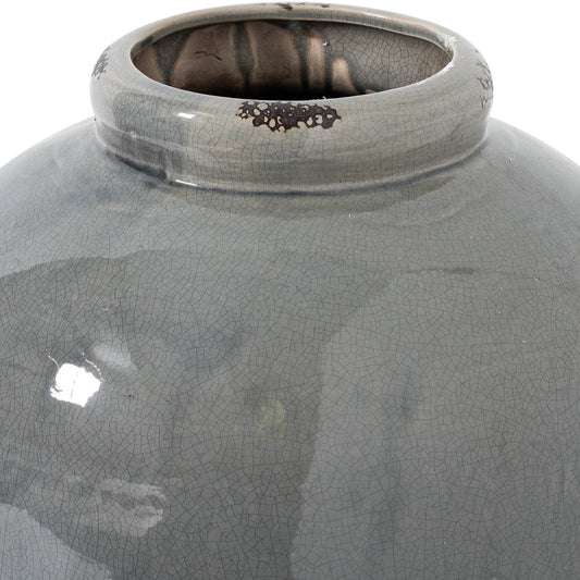 Garda glazed tall juniper vase