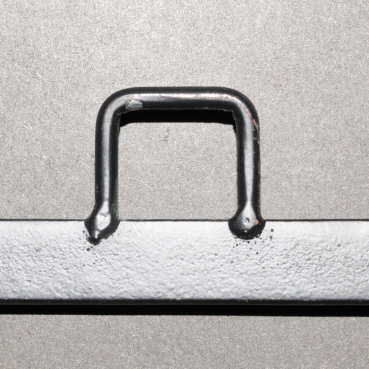 Black large circular metal wall mirror