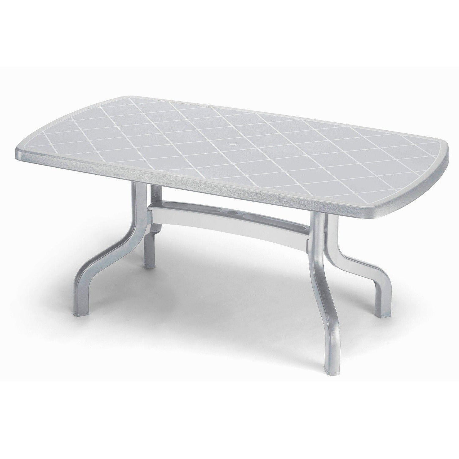 Foldable plastic online dining table