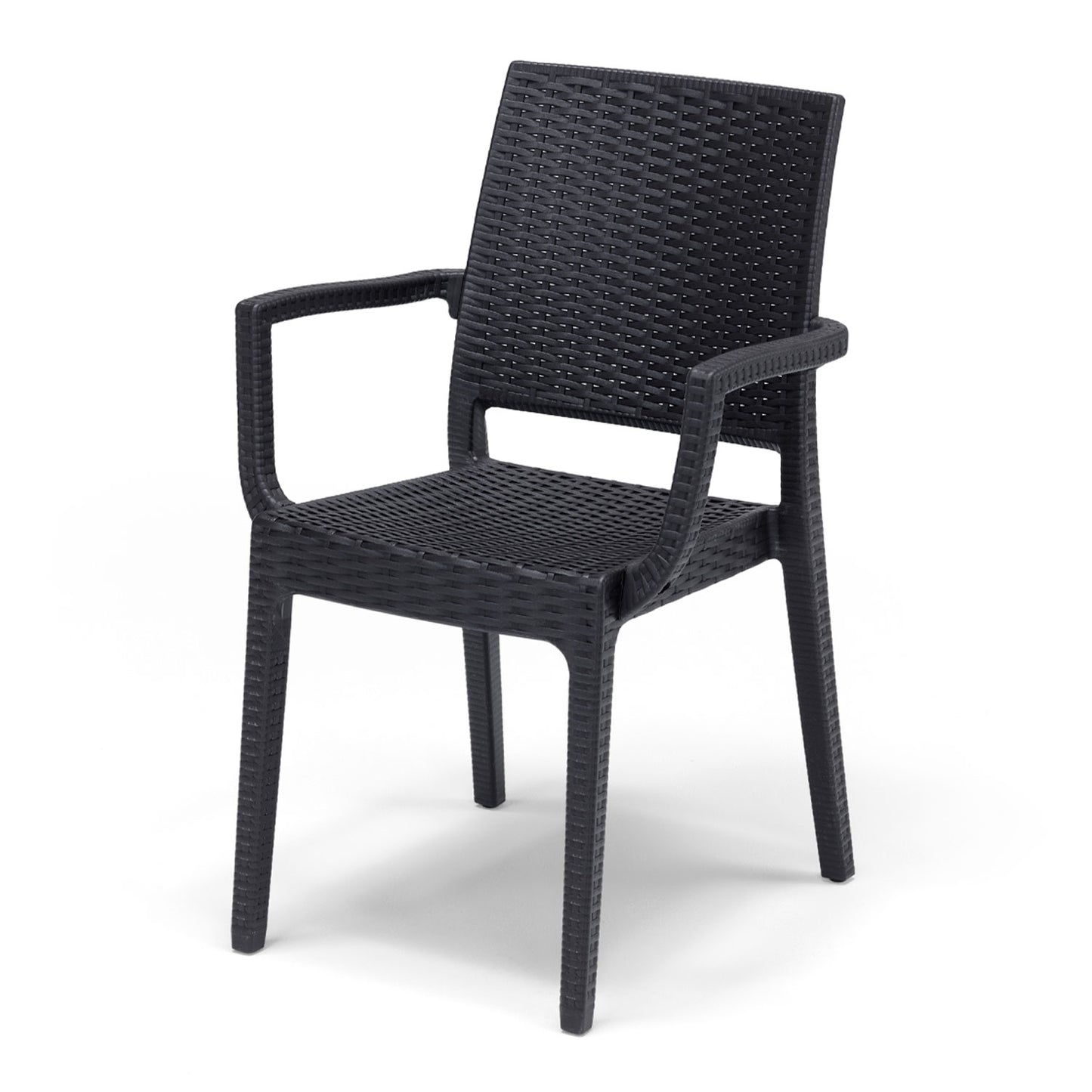 Saturno 5 Piece Rattan Style Dining Set by ARETA of Brindisi