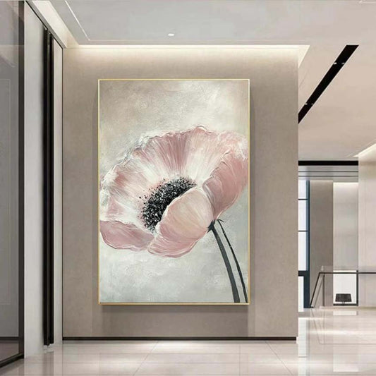 Abstract oil flower wall decoration hand painted canvas