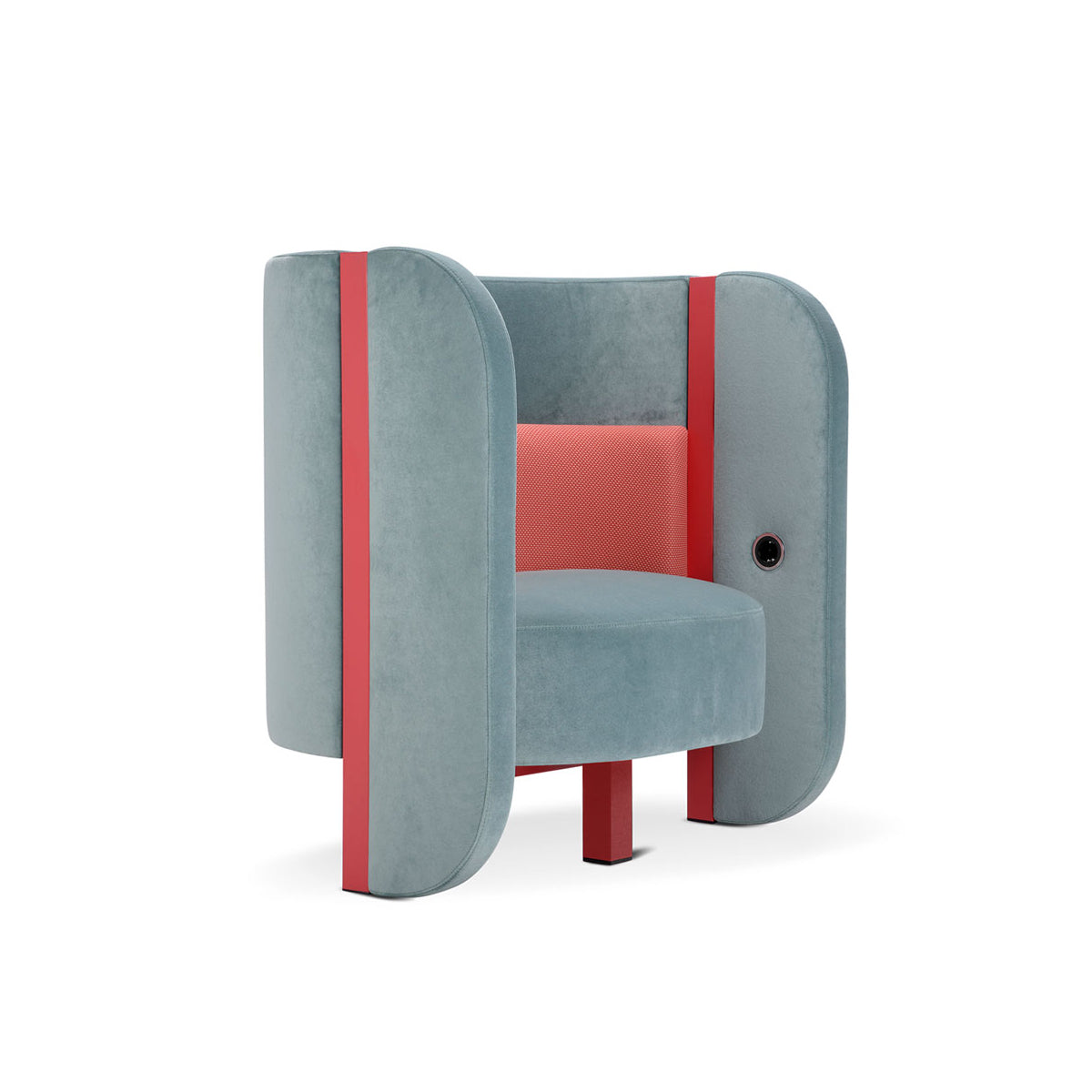 Bigala 3 Seater Upholstered Sofa and Armchair by Adrenalina